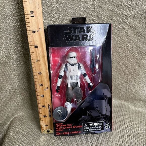 Star Wars Imperial Hovertank Pilot Black Series Toys R Us 6” Action Figure - Picture 9 of 9